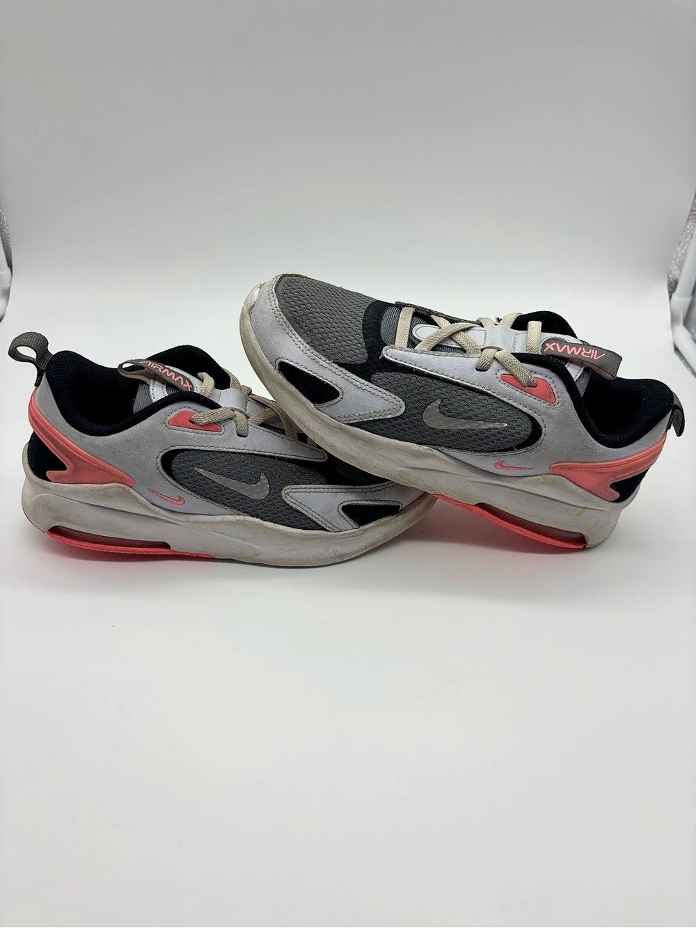 Nike Air Max 95 Athletic Shoes Gray & pink US 3Y